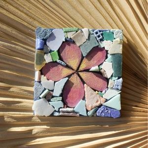 Plumeria Hawaii MicroPlastic Mini Art